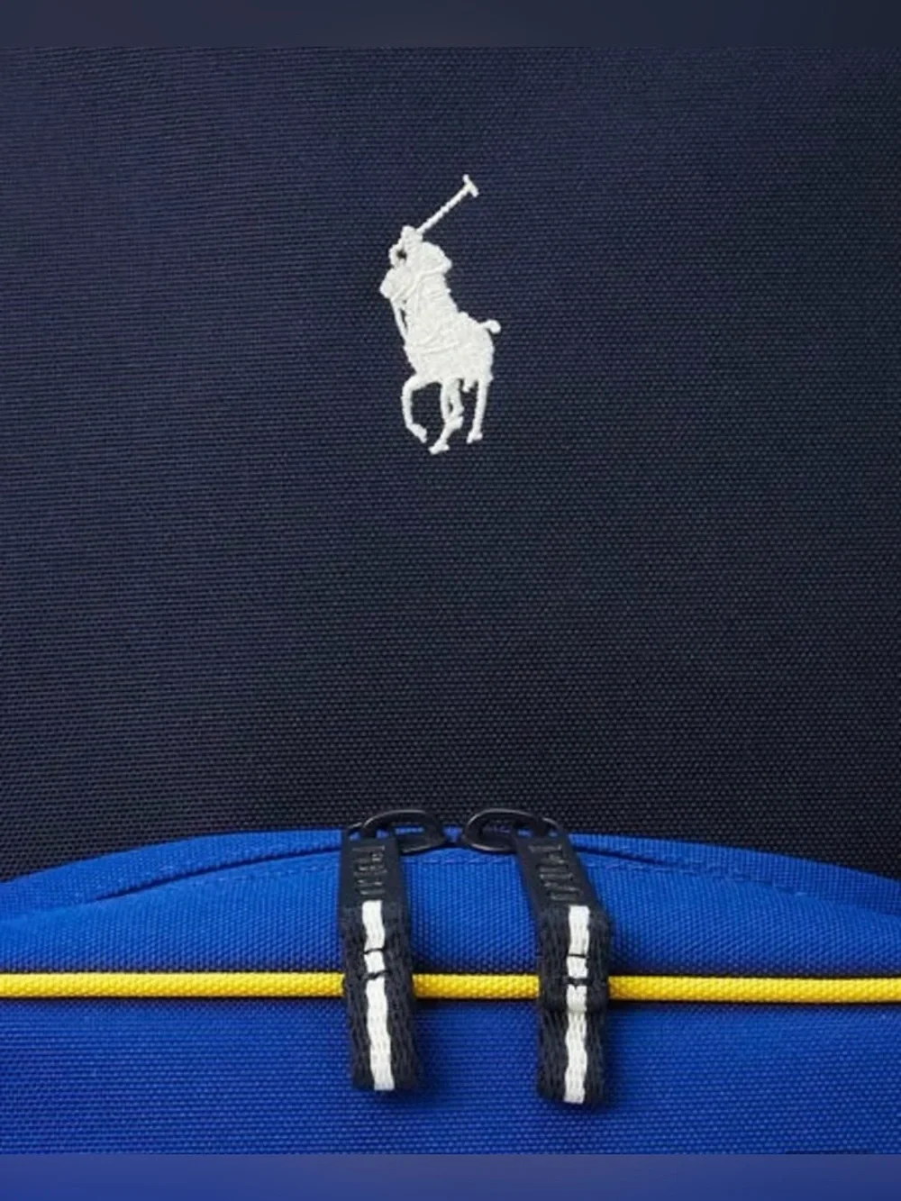 Polo Ralph Lauren Colorblock Youth Combo Pack Backpack Lunch Box & Pencil Case